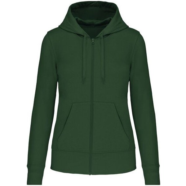 Greenspired Umweltfreundliches Kapuzensweatshirt mit Zip für Damen 280g/m² XS-XXL