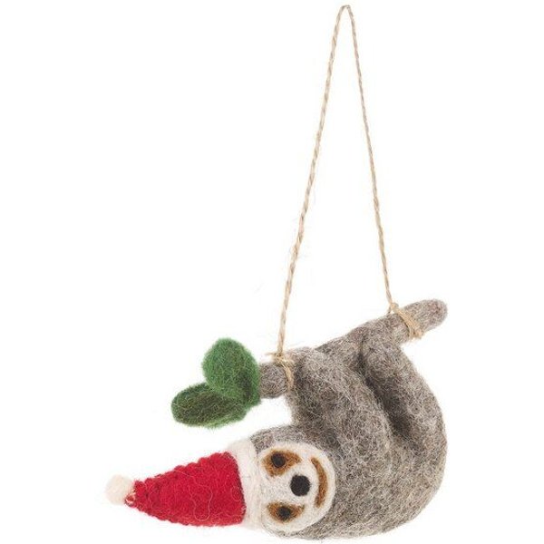 felt so good Christmas-Sloth aus Filz