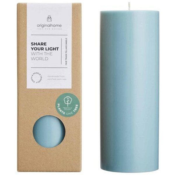 Originalhome Geruchsneutrale Stumpenkerze – vegan & fair.