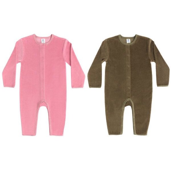 Leela Cotton Baby Strampler Set