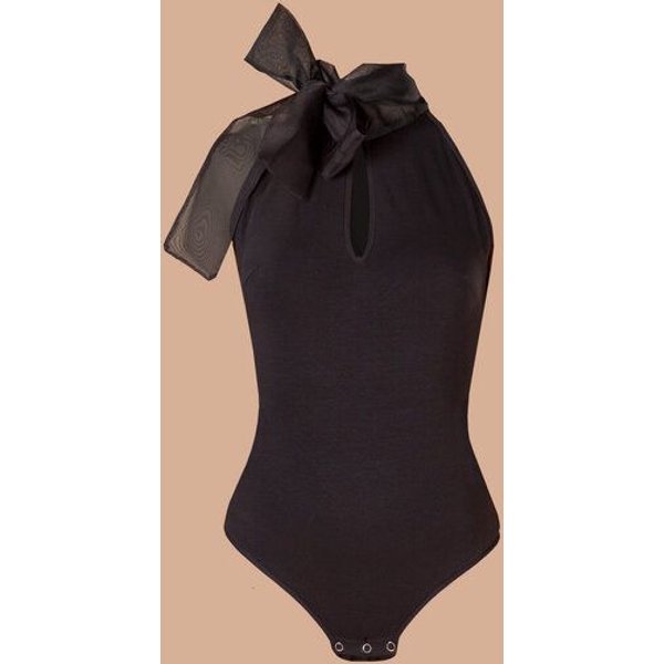 Atelier SNOW Eleganter Neckholder-Body ‘Odessa’ aus Bio-Baumwolle