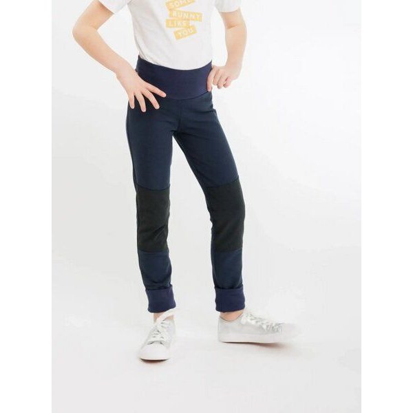 Babbily Verstellbare Thermo-Leggings aus Bio-Baumwolle mit robustem Knie