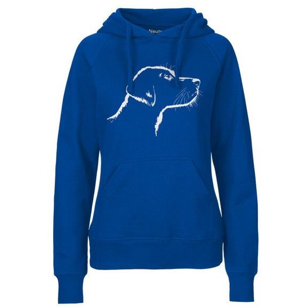 HANDGEDRUCKT "Fellnase" Frauen Hoody Neutral