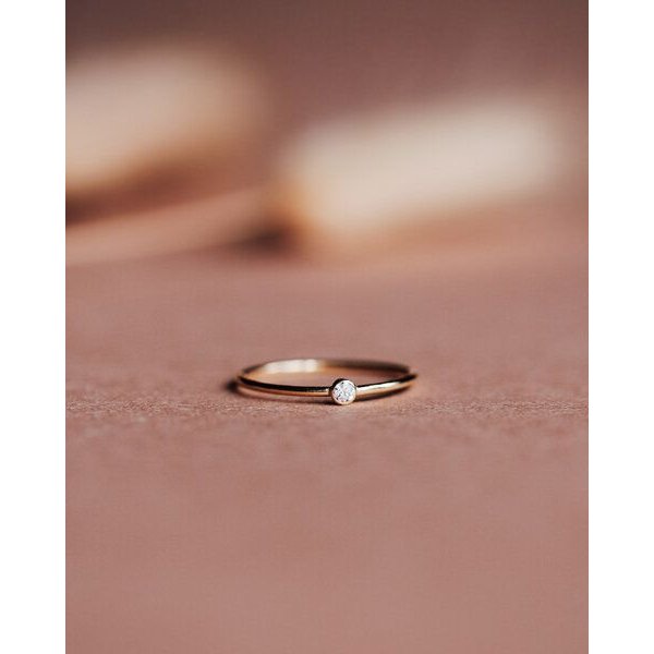 lille mus Ring 'Blingbling' 925 Silber / vergoldet