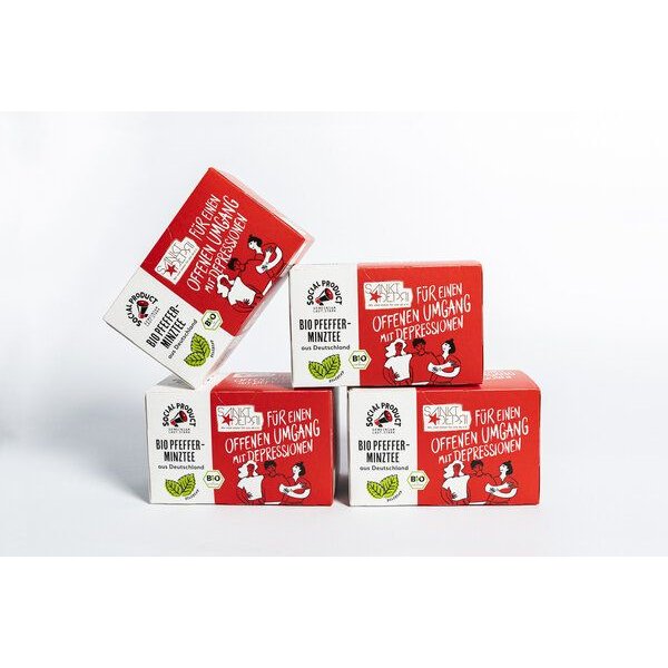 social product BIO-PFEFFERMINZTEE X ST. DEPRI (MULTIPACK)