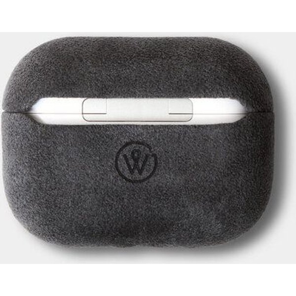 GOOD WILHELM Veganes AirPods Pro 2 Case Airpods 4 Case JACOB aus italienischem Alcantara – Edler Premium-Schutz mit Stil