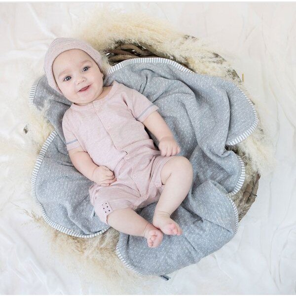 Baby-Decke 'OrganicEra' aus Bio-Baumwolle