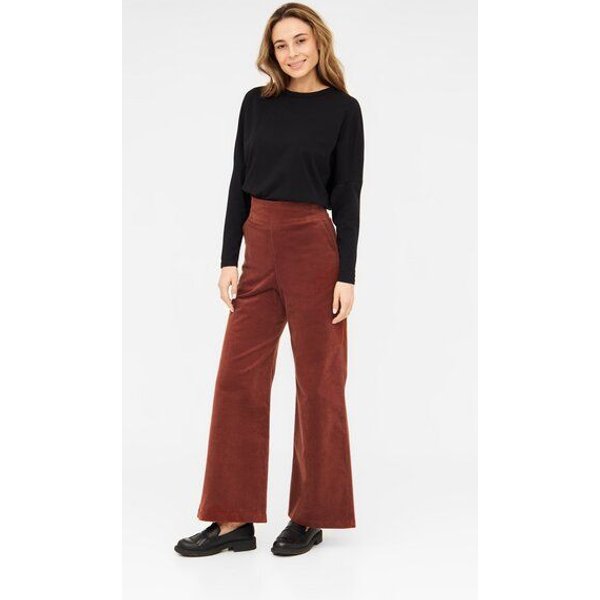 WiDDA berlin GLEN weite Cordhose im Marlene-Stil aus Bio-Baumwolle