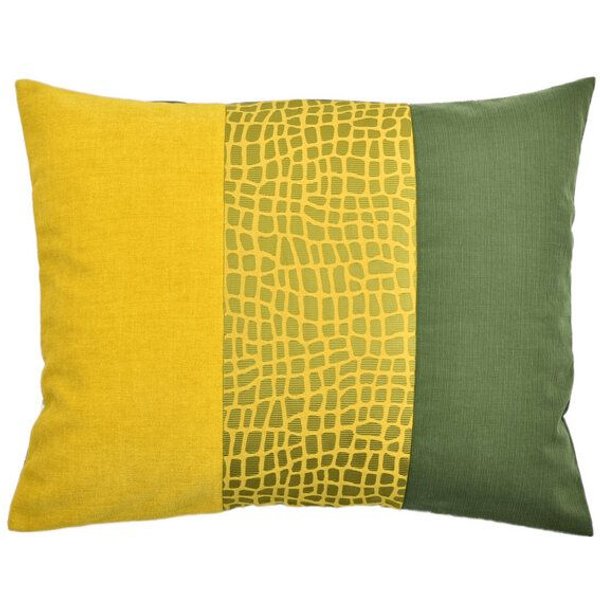AN-NA Design Kissen aus nachhaltigen Stoffen, Größe 40 x 50 cm, Kissenhülle, Design LTD-D6