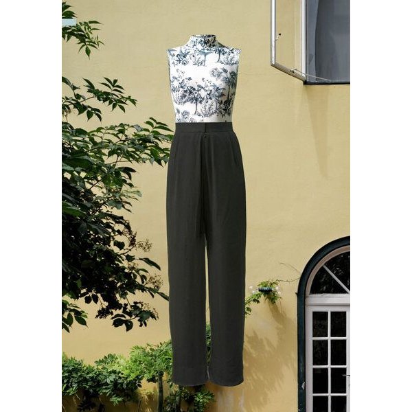 Atelier SNOW Set Ärmelloser Body + Marlenehose Elena aus Bio-Lyocell