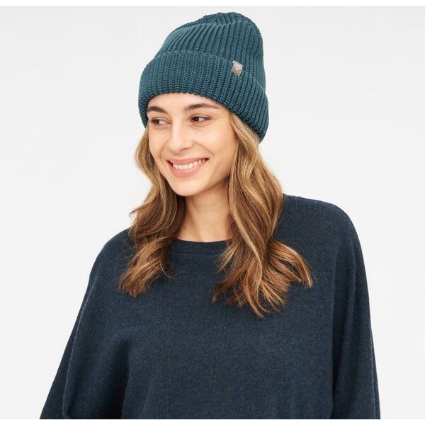 WiDDA berlin LANA gerippte Beanie aus Bio-Baumwolle