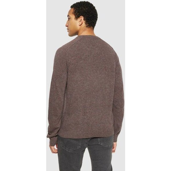 KnowledgeCotton Apparel Strickpullover - FIELD o-neck knit - aus Bio-Lammwolle