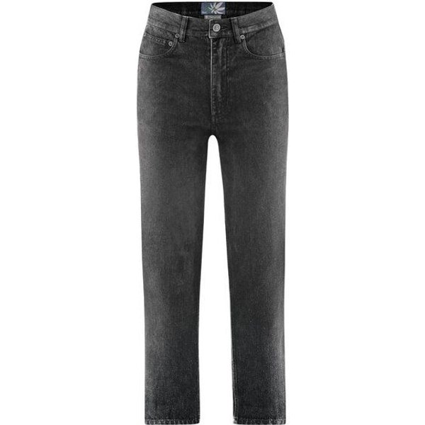 HempAge Black Denim Jeans Damen Hanf/Biobaumwolle