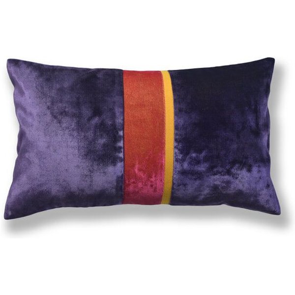 AN-NA Design Kissen aus nachhaltigen Stoffen, Größe 30 x 50 cm, Kissenhülle, Design K-74-Perlmutt