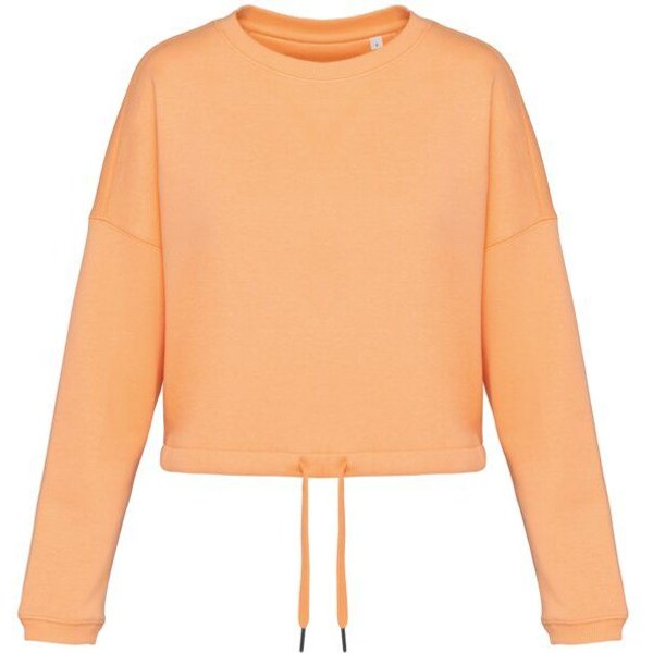 Greenspired Umweltfreundliches cropped Oversize Damen Sweatshirt mit Rundhalsausschnitt 280g/m² XS- XL