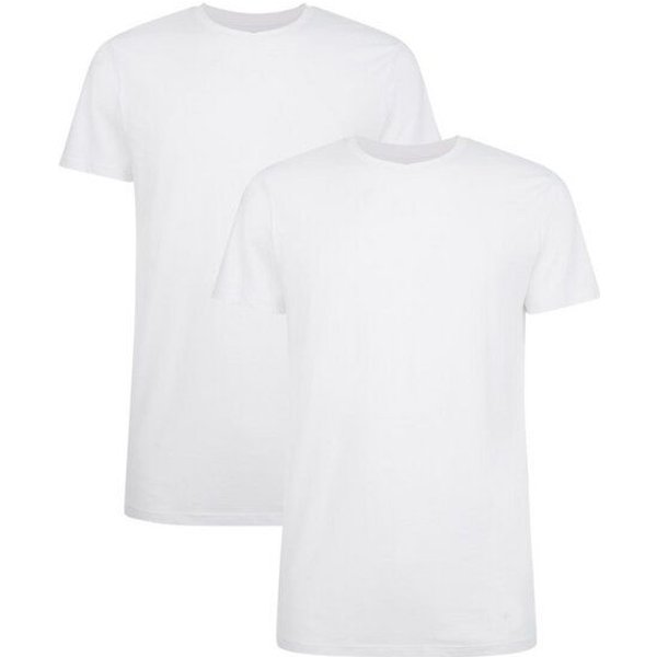 Bamboo Basics Rundhals T-Shirt RUBEN aus Bambusviskose / Biobaumwolle (2er Pack)
