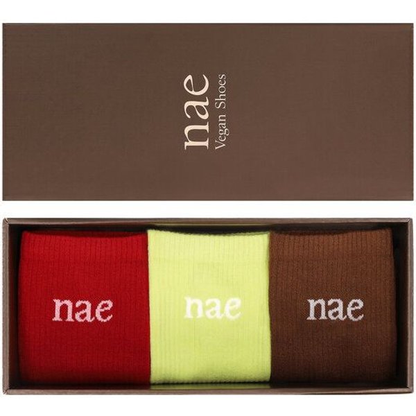 Nae Vegan Shoes NAE Animal Friendly Socks - Pack 3
