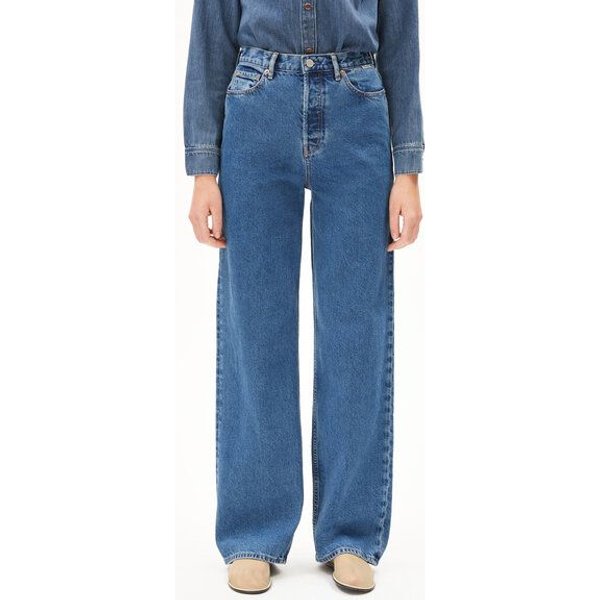 ARMEDANGELS ENIJAA Damen Wide Jeans recycelter Baumwolle