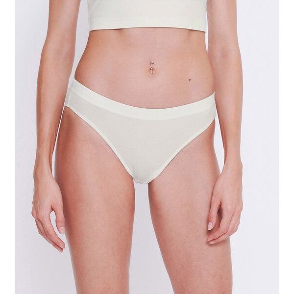 Sloggi 2x GO CASUAL Slip mit hohem Beinausschnitt Bio-Baumwolle