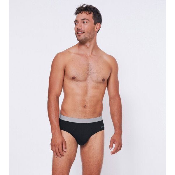 Sloggi 2x Herren Brief Slip GO ABC 2.0 Bio-Baumwolle