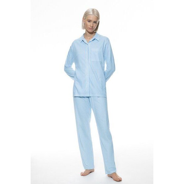 Mey Schlafanzug Pyjama lang "Elva" Bio-Baumwolle