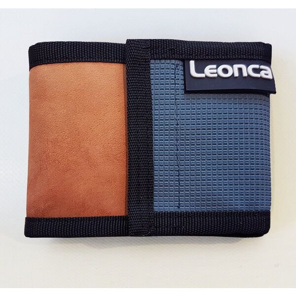 Leonca Portemonnaie aus Turnmatte & Turnbockleder