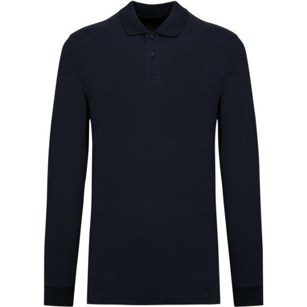Greenspired Herren Piqué-Polohemd mit langen Ärmeln 180 g/m² XS - 4 XL