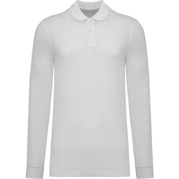 Greenspired Herren Piqué-Polohemd mit langen Ärmeln 180 g/m² XS - 4 XL