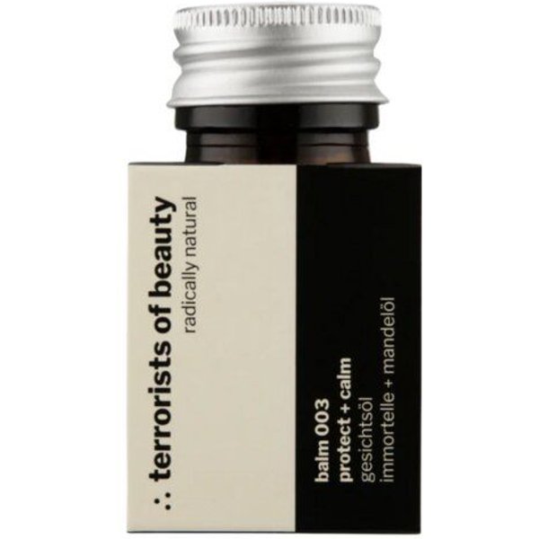 terrorists of beauty gesichtsöle | balm 001 für unreine haut | balm 002 für trockene haut | balm 003 für sensitive haut