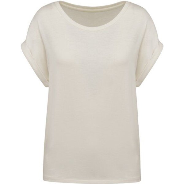 Greenspired Umweltfreundliches Damen-T-Shirt mit Reversärmeln 155g/m² XS- L