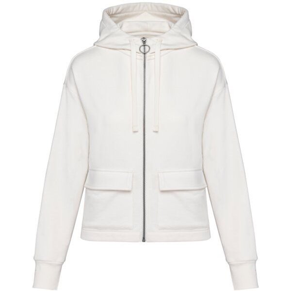 Greenspired Umweltfreundliches Damen-Kapuzensweatshirt aus French Terry mit Reißverschluss 300g/m² XS-XL