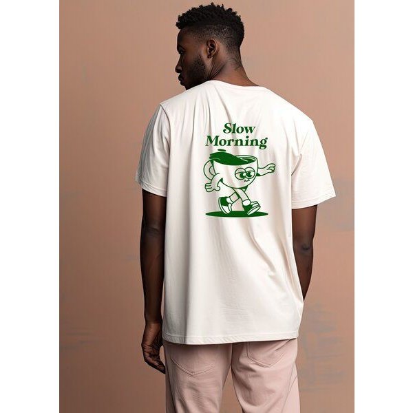 Kultgut Artdesign - Shirt aus naturbelassener Baumwolle/ Slow Morning