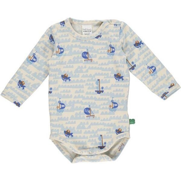 Fred's World by Green Cotton "Green Cotton" Body Langarm Pirat