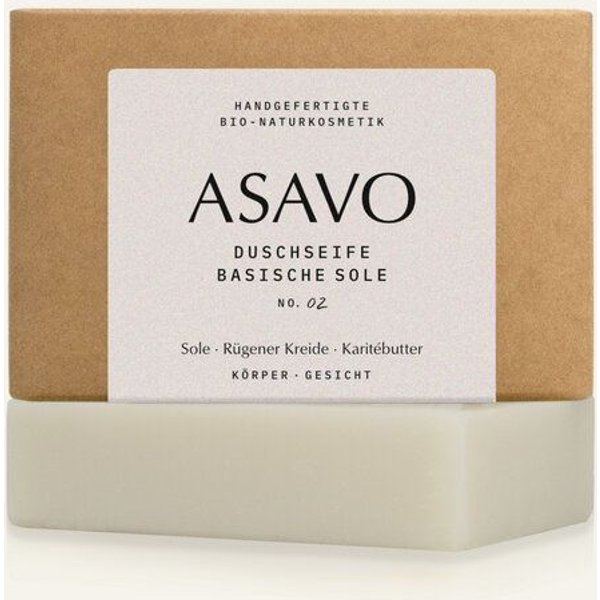 ASAVO Duschseife basische Sole no. 02 - BIO