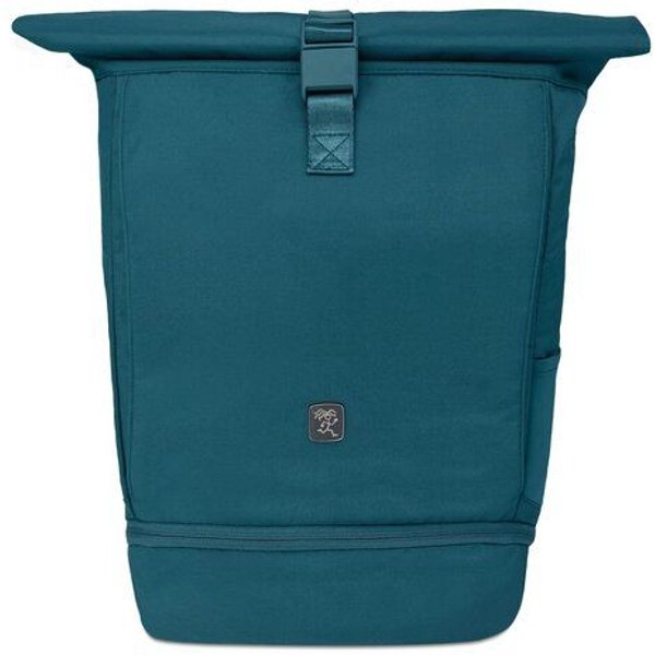 FUCHS & REBELL EDDIE Rolltop Rucksack – Mit Regenschutz & cleveren Fächern