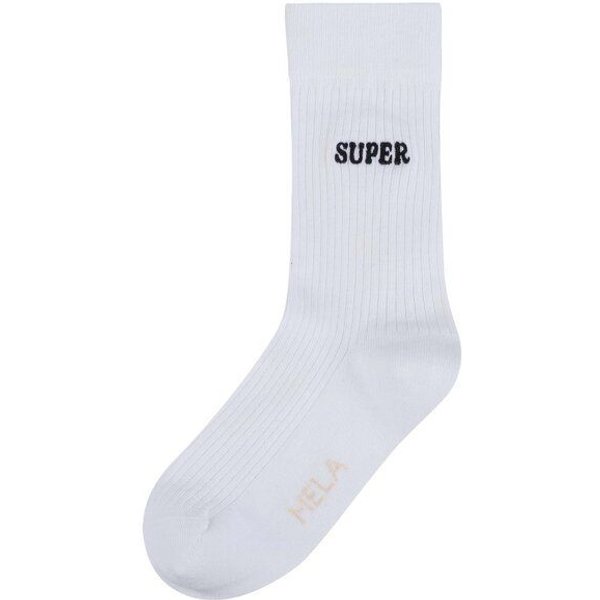MELA Gerippte Socken Stickerei 1er Pack