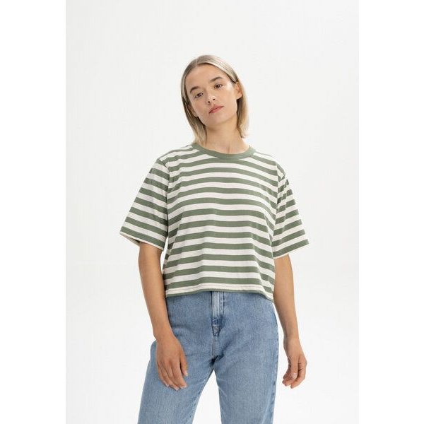MELA Cropped T-Shirt Style DESNA Stripes