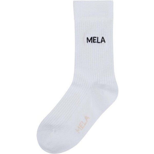 MELA Gerippte Socken Stickerei 1er Pack