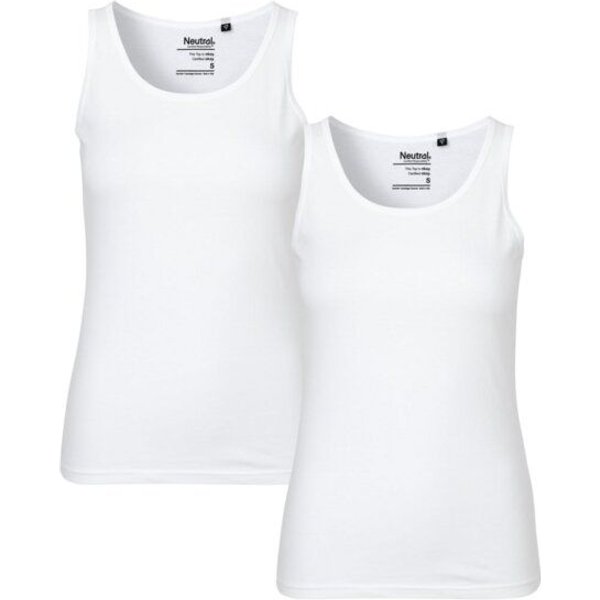 Neutral® Neutral Tank Top aus Bio-Baumwolle, 2er Pack