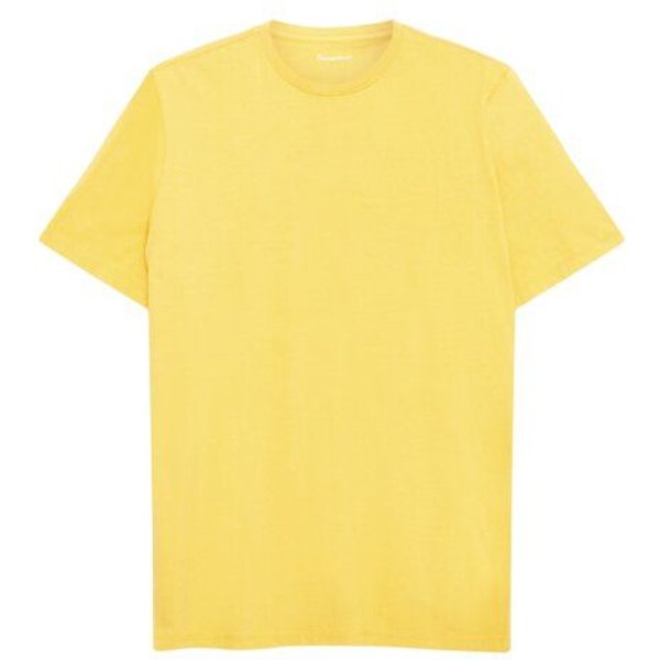 KnowledgeCotton Apparel Herren Basic Tee "AGNAR" - GOTS/Vegan