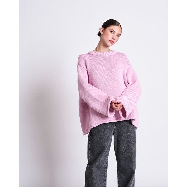 JAN N JUNE Strickpullover SONA aus Bio-Baumwolle GOTS