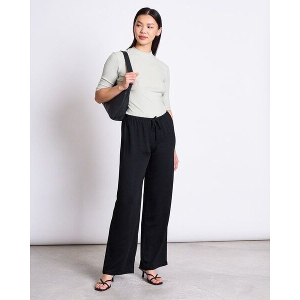 JAN N JUNE Weite Mid Rise Hose STRATH
