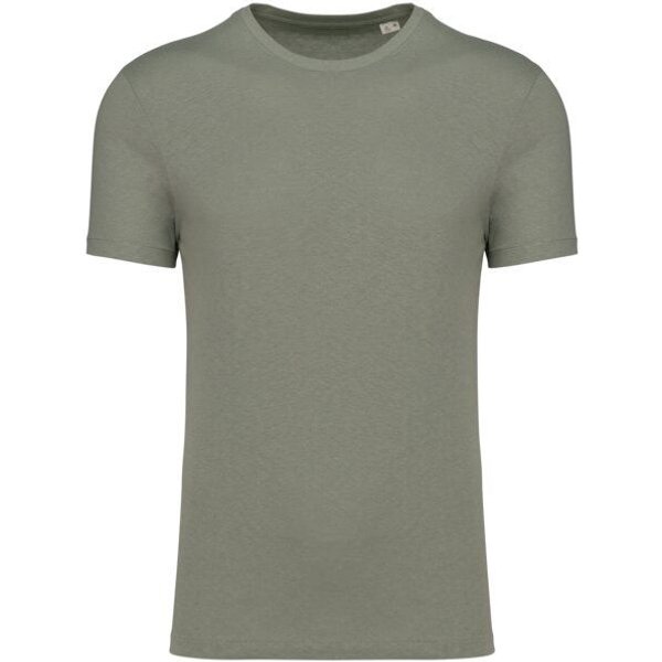 Greenspired Nachhaltiges Unisex-T-Shirt aus Biobaumwolle und Leinen