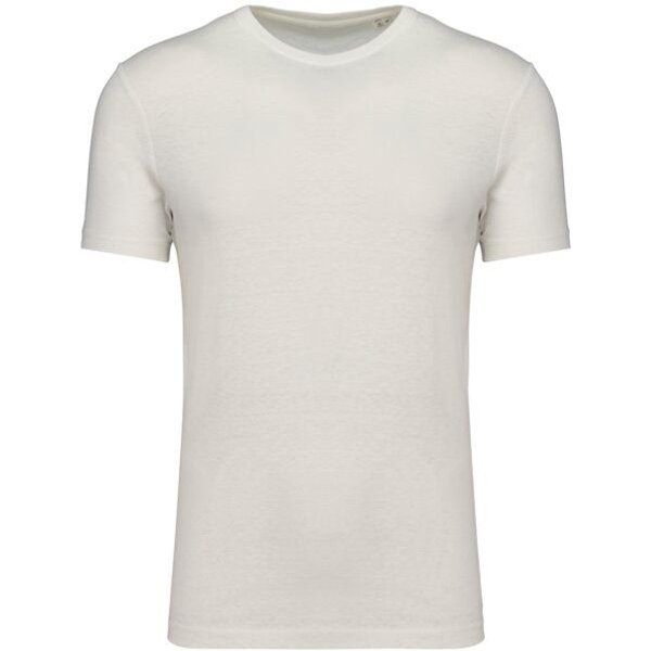 Greenspired Nachhaltiges Unisex-T-Shirt aus Biobaumwolle und Leinen
