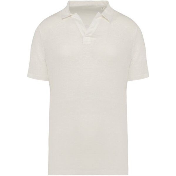 Greenspired Herren Polohemd aus reinem Leinen S-3XL