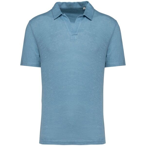 Greenspired Herren Polohemd aus reinem Leinen S-3XL
