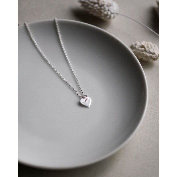 lille mus Kette 'Herz' 925 Silber / vergoldet