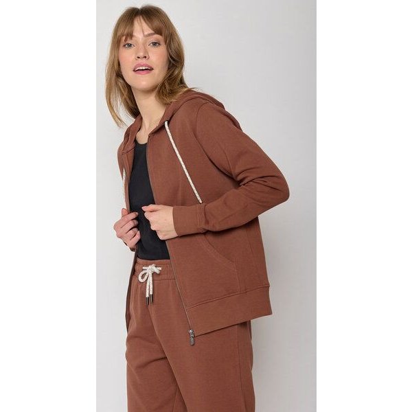 GREENBOMB Basic Vivid - Gemütliche Zipjacke aus Bio-Baumwolle / GOTS / Fair & Vegan