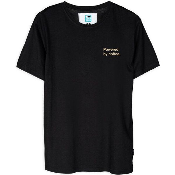 GARY MASH Shirt Powered by coffee. aus Biobaumwolle