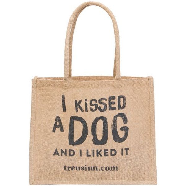 Treusinn Eco Shopper "Kiss" / 100% Jutegewebe / umweltfreundlich